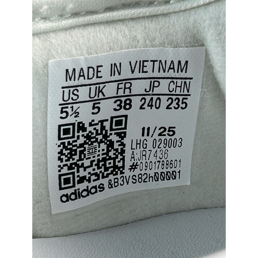 Adidas SL 72 RS J Mary Jane White Black Gum Sneakers Y4 W5.5 - Picture 8 of 10